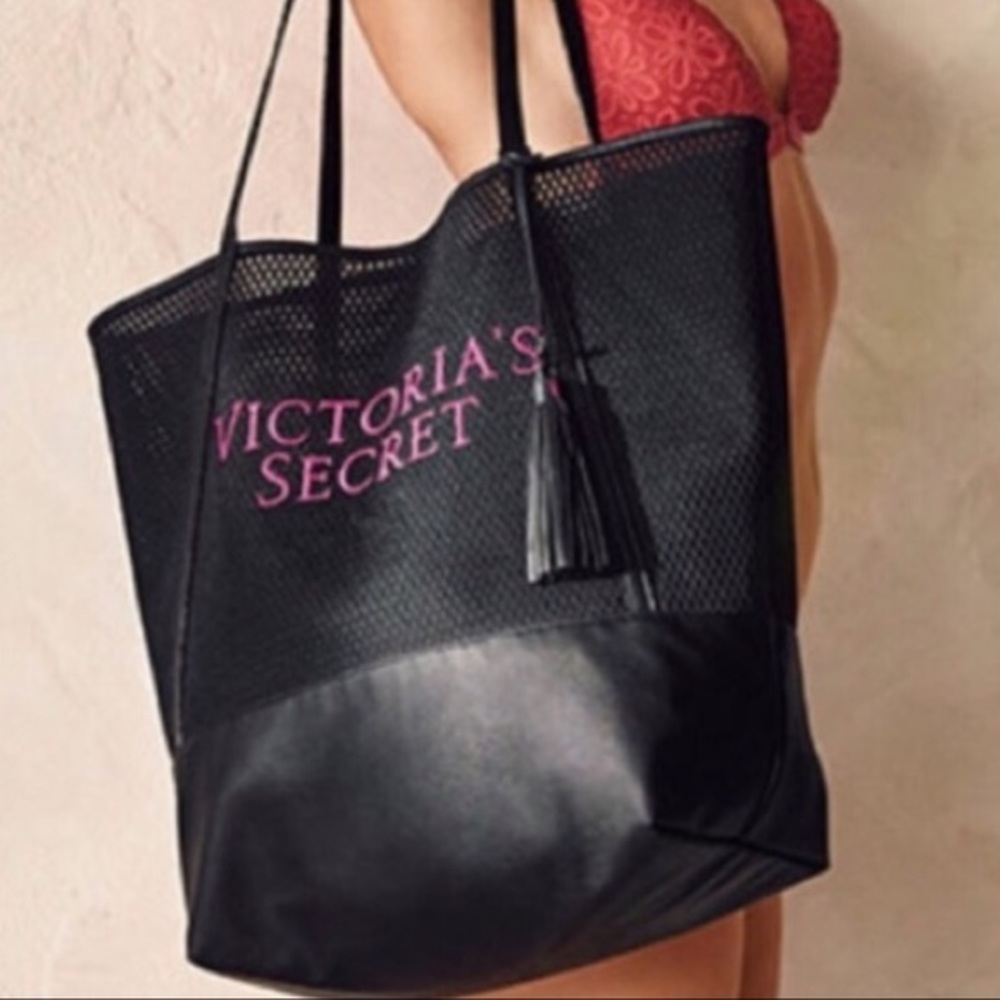 Victoria Secret mesh tote